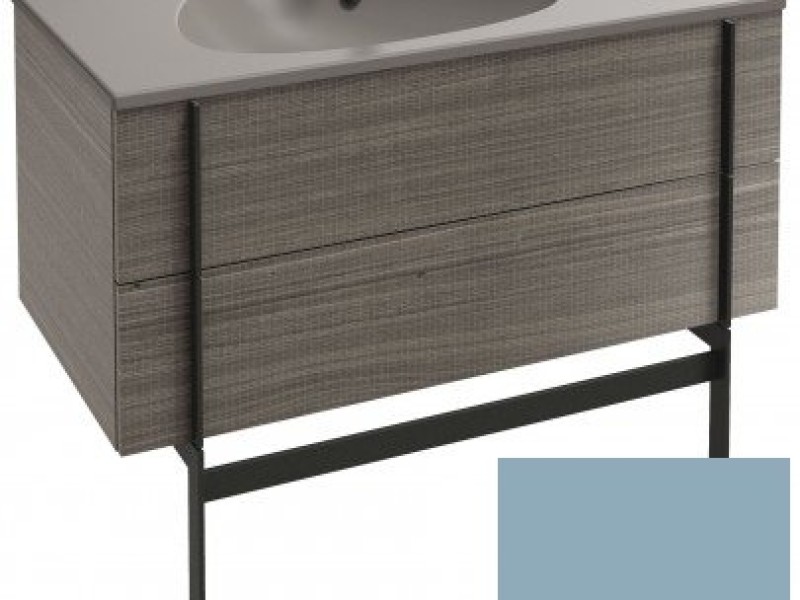 Тумба под раковину Jacob Delafon Nouvelle Vague 100 см, EB3032-M43, цвет - аквамарин матовый