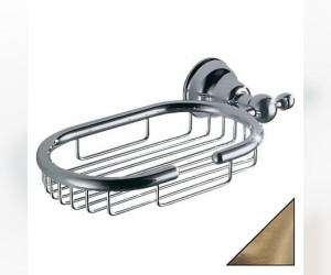 Мыльница Inda Raffaella A32500BZ, настенная, бронза