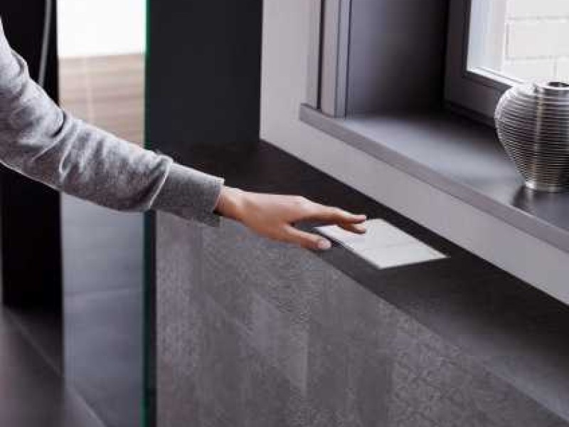 Клавиша Geberit Omega Type 30 115.080.KK.1, белая, золото