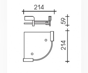 Полка Schein Allom 2212B1