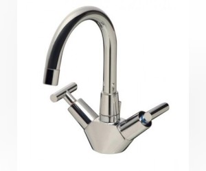 Смеситель Vidima СЕВА ДУО (Seva Duo) BA111AA для раковины, поворотный излив, хром