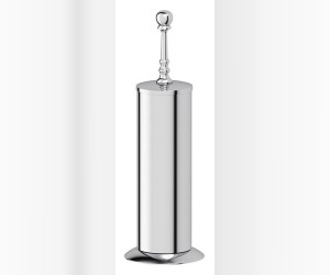 Ершик 3SC Stilmar UN STI 030 для туалета с крышкой напольный, хром