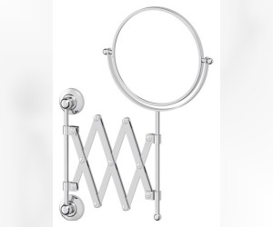 Настенное косметическое зеркало 3SC Stilmar STI 020 двустороннее с 2-х кратным увеличением