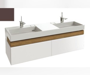 Тумба под раковину Jacob Delafon Terrace 150 EB1189-N23, подвесная, цвет - коричневый лак