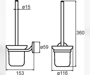 Ершик Milardo Cadiss CADSMG0M47