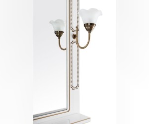 Зеркало Vod-ok Мариэль 85 см золото