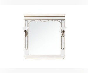 Зеркало Vod-ok Мариэль 85 см золото