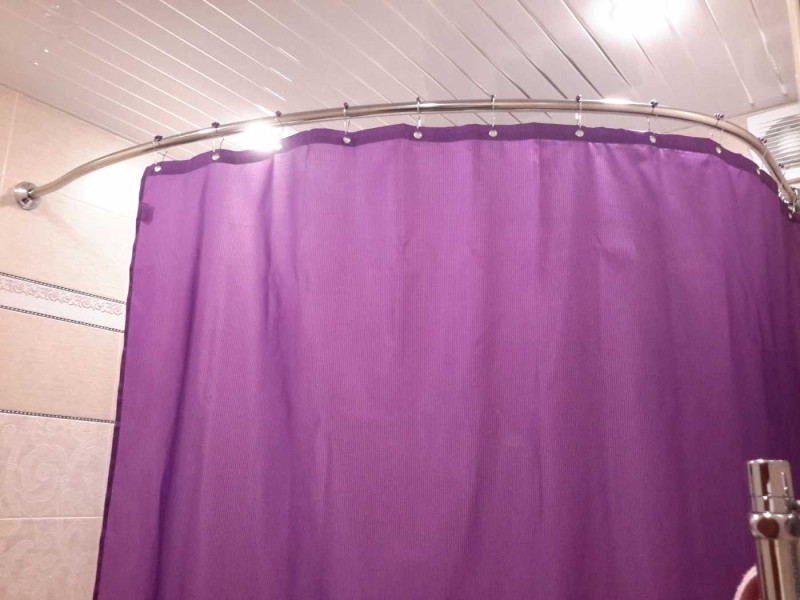 Карниз дуга Aquatek KARN-0000001 150x95 см для ванны Бетта