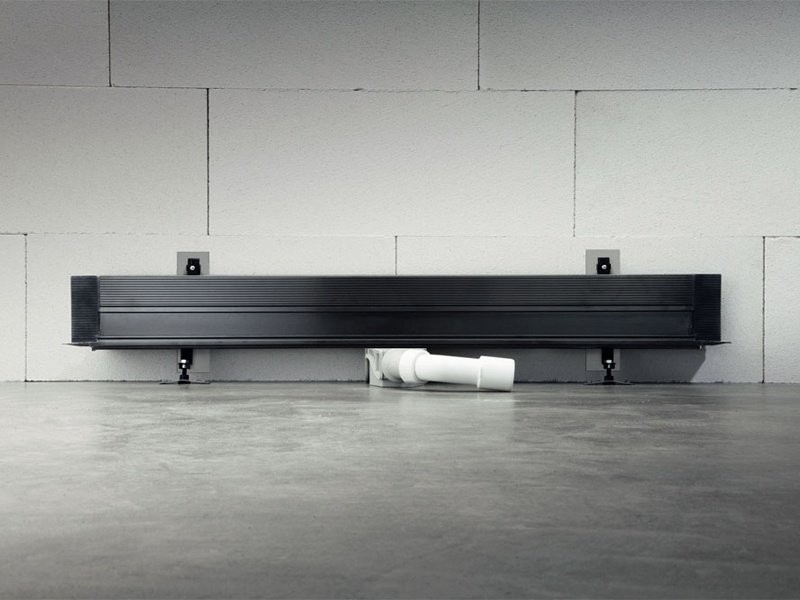 Душевой лоток Viega Advantix Vario 736736 под щелевую решетку, пристенный, подрезной от 30-120 см, высота сифона 6,6 см