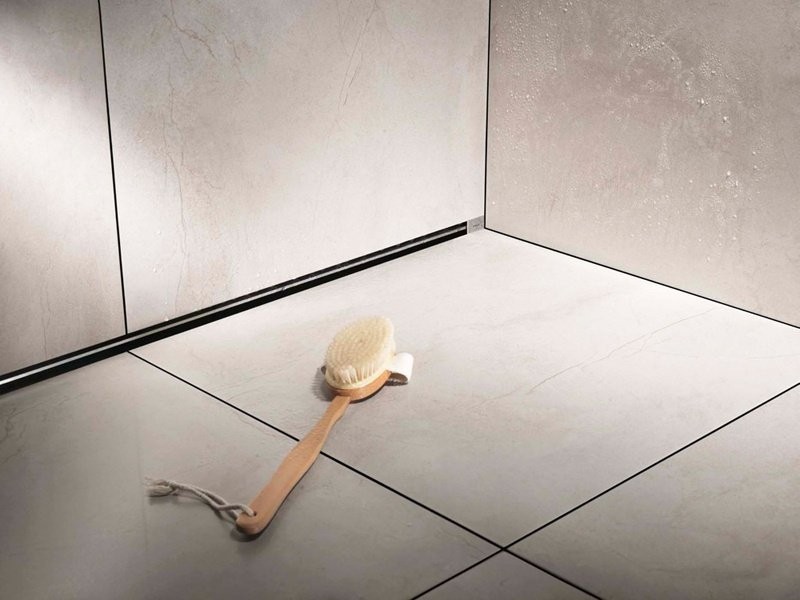 Душевой лоток Viega Advantix Vario 736736 под щелевую решетку, пристенный, подрезной от 30-120 см, высота сифона 6,6 см