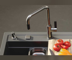 Дозатор моющего средства Alveus Granital Callas G81 1129073, бетон