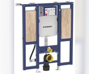 Инсталляция Geberit Duofix 111.375.00.5 UP320 для унитаза, с площадками для поручней, для клавиш Sigma