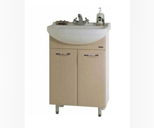 Тумба c раковиной Vod-ok Классик 60 цвет дуб