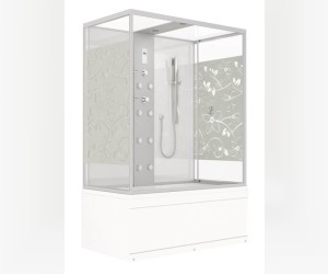 Душевой бокс Erlit Sydney SYD170-W2, 167 x 90 см