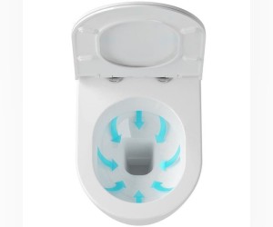 Подвесной безободковый унитаз Ravak Uni Chrome, X01516