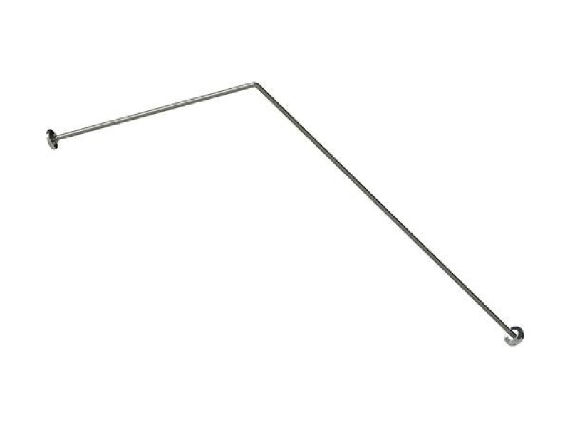 Карниз Г-образный Радомир 1-12-2-0-0-982 для прямоугольной ванны 150 x 75 см, хром