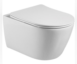 Подвесной унитаз Aquatek Бетта с сиденьем Soft Close, белый, AQ1253W-00