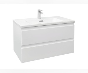 Тумба под раковину Jacob Delafon Madeleine EB2053-J5, 80 см, блестящая белая