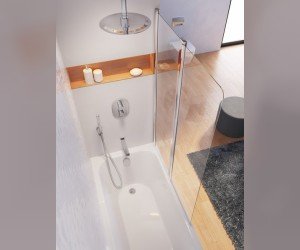 Излив для ванны Ravak CR 027.00, скрытого монтажа, хром, X07P113