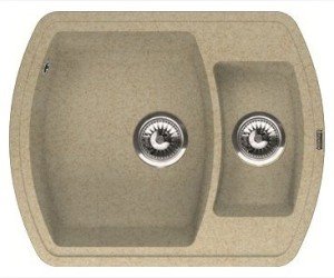 Мойка кухонная Florentina Нире 630К бежевый
