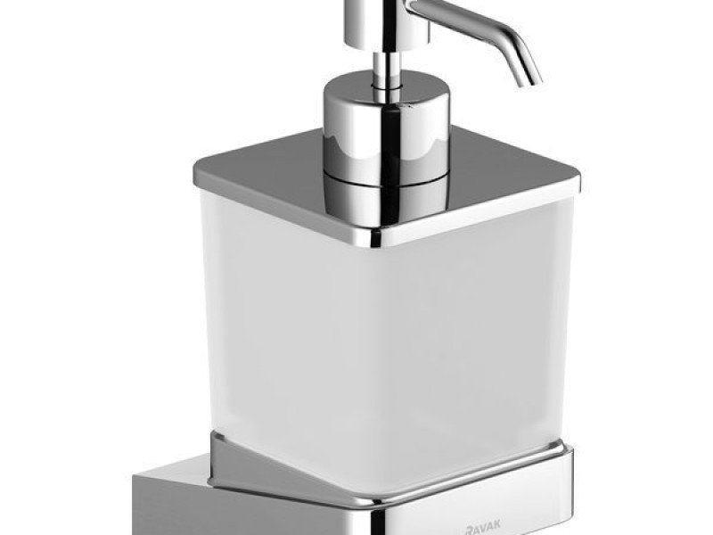 Дозатор для жидкого мыла Ravak 10 TD 231, хром, X07P323