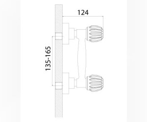 Смеситель Rossinka N02-41 для душа