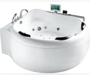 Ванна гидромассажная акриловая Gemy G9088 O, 185 х 185 см