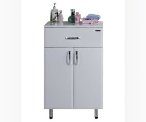 Тумба напольная Vod-ok 50 цвет белый