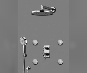 Смеситель Bossini OKI Z75206310.030 для душа термостатический