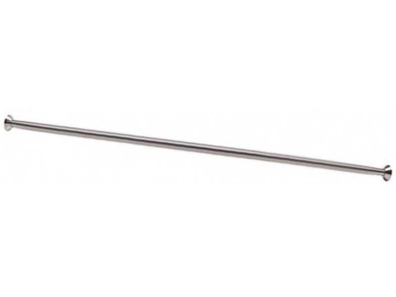 Карниз для ванны Bas КЗ00011 170 см прямой, нержавеющая сталь