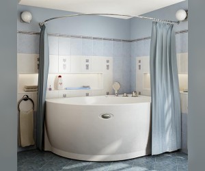 Карниз Радомир 1-12-2-0-0-214 для ванны Модерна 160 x 100 см, хром