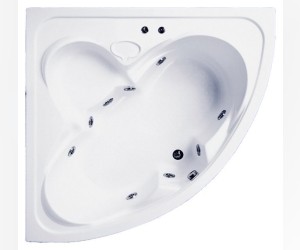Ванна гидромассажная Bas Дрова (Drova) 160 х 160 см (ВГ00059/ВГ00060)