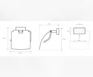 Держатель туалетной бумаги Bemeta Plaza 118112012