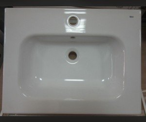 Раковина Roca Victoria 32799E000 60 см, встраиваемая сверху, белая