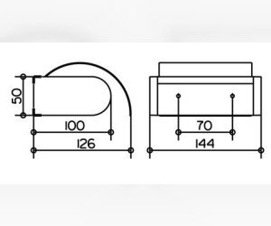 Бумагодержатель Keuco Edition 300 30060 010000