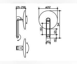 Косметическое зеркало Keuco iLook_move 17612 010000