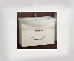 Тумба под раковину Акватон АРИЯ 80 М, 1A1408K0AA010, белый (1A140801AA010)