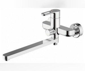 Смеситель Bravat Stream-D для ванны и душа, хром, F637163C-01A