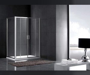 Душевой уголок Gemy Victoria S30192A-A100, 150 х 100 х 190 см, стекло прозрачное