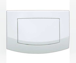 Панель TECE Ambia 9 240 140 с одной клавишей смыва, белая, антибактериальная