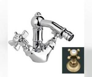 Смеситель Nicolazzi Half Dome 1434 BZ 70 для биде, бронза