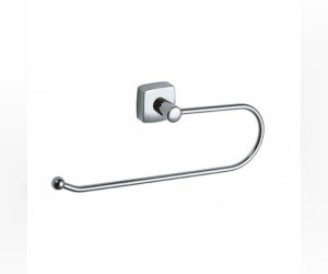 Полотенцедержатель Fixsen Kvadro FX-61311A полукольцо, 26 см, хром