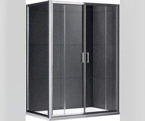 Душевой уголок Gemy Victoria S30192C-A90, 170 х 90 х 190 см, стекло прозрачное