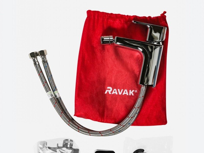 Смеситель для биде Ravak 10 Free-TD F 055.00, с донным клапаном, хром, X070133