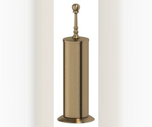 Ершик 3SC Stilmar UN STI 530 для туалета с крышкой напольный, античная бронза