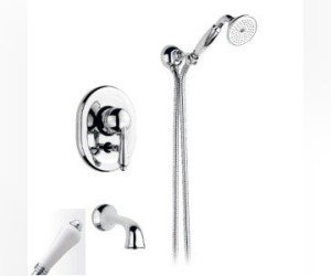 Смеситель Nicolazzi Classico Monokomandi 3400CR76 для ванны, хром/Mont Blanc