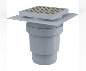 Душевой трапAlcaPlast APV13 с прямой подводкой