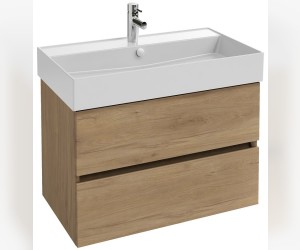 Тумба под раковину Jacob Delafon Tolbiac 80 см, дуб давос натуральный, EB2382-E75