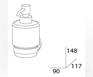 Дозатор для жидкого мыла Artwelle Harmonie, HAR 015
