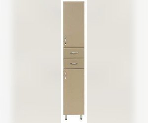 Шкаф-пенал Vod-ok Колумбия 35 с бельевой корзиной, левый/правый, дуб